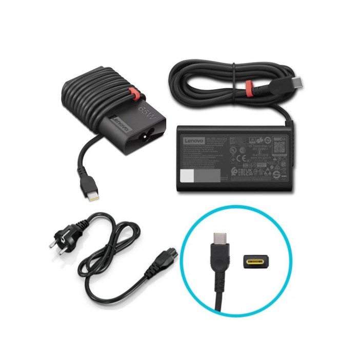 LENOVO Slim USB-C 65W AC Adaptörü Sıfır - Garantili Orjinal LENOVO Slim USB-C 65W AC Adaptörü Sıfır - Garantili Orjinal