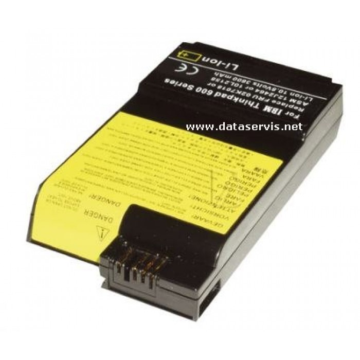 RETRO Ibm ThinkPad 600, 600A, 600D, 600E, 600X, 660, 10L2158 Notebook Bataryası