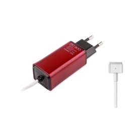 RETRO-Color, Apple MacBook 45W-60W MagSafe 2 Mini Adaptör - Kırmızı