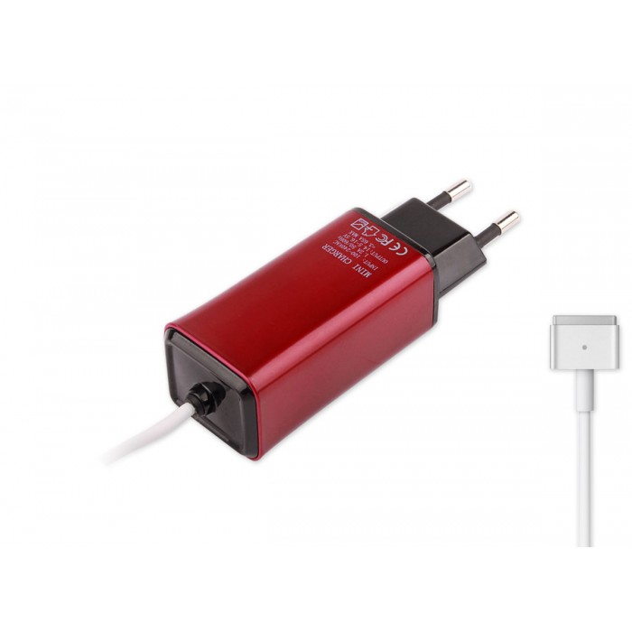 RETRO-Color, Apple MacBook 45W-60W MagSafe 2 Mini Adaptör - Kırmızı RETRO-Color, Apple MacBook 45W-60W MagSafe 2 Mini Adaptör - Kırmızı