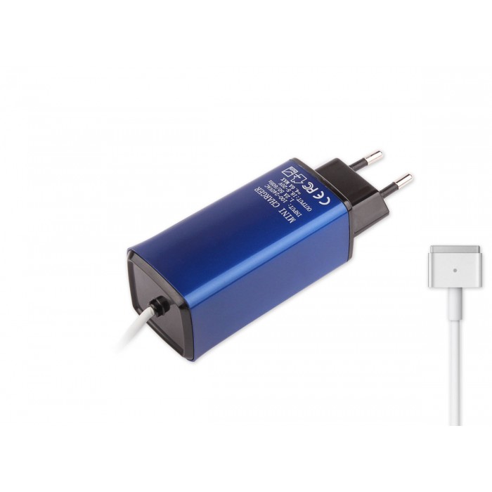 RETRO-Color, Apple MacBook 85W MagSafe 2 Mini Adaptör - Mavi RETRO-Color, Apple MacBook 85W MagSafe 2 Mini Adaptör - Mavi