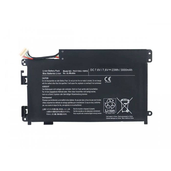 RETRO Toshiba Dynabook Satellite W30t-A, W30Dt-A, PA5156U-1BRS Notebook Bataryası RETRO Toshiba Dynabook Satellite W30t-A, W30Dt-A, PA5156U-1BRS Notebook Bataryası