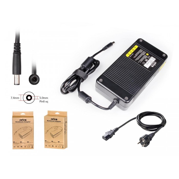 RETRO MSI 19.5V 11.8A 230W Pinli Uç Notebook Adaptör RNA-MS02 RETRO MSI 19.5V 11.8A 230W Pinli Uç Notebook Adaptör RNA-MS02