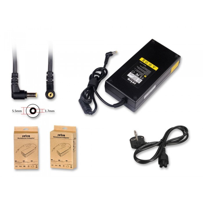 RETRO Acer Predator 19.5V 9.23A 180W Notebook Adaptör RNA-AC08 RETRO Acer Predator 19.5V 9.23A 180W Notebook Adaptör RNA-AC08