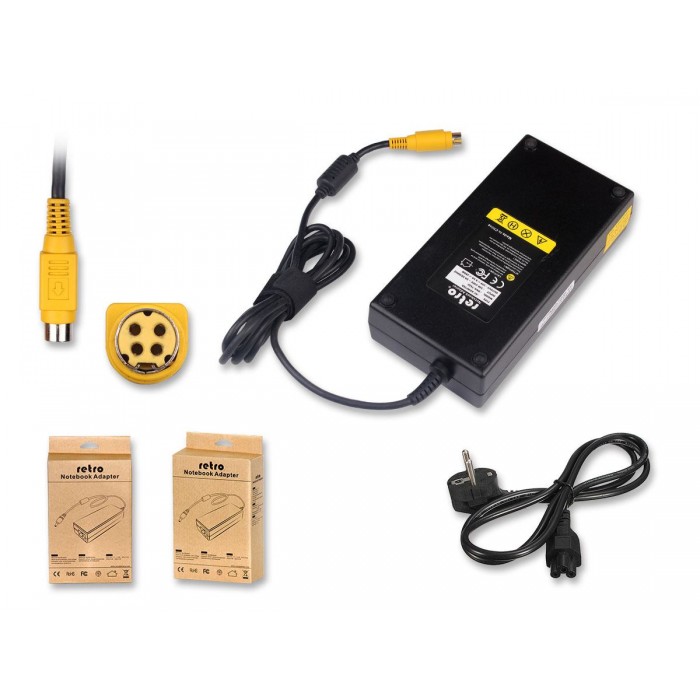 RETRO Toshiba Dynabook 19V 9.5A 180W 4 Pin Notebook Adaptörü RNA-TS10 RETRO Toshiba Dynabook 19V 9.5A 180W 4 Pin Notebook Adaptörü RNA-TS10