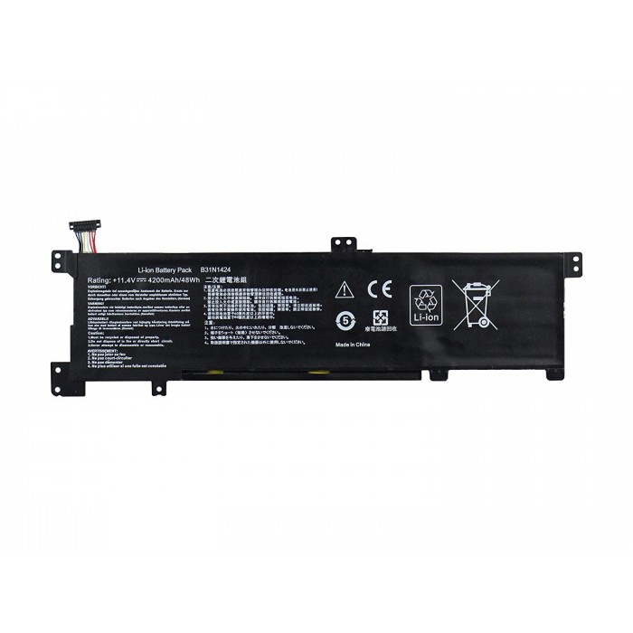 RETRO Asus K401L, K401U, B31N1424 Notebook Bataryası RETRO Asus K401L, K401U, B31N1424 Notebook Bataryası