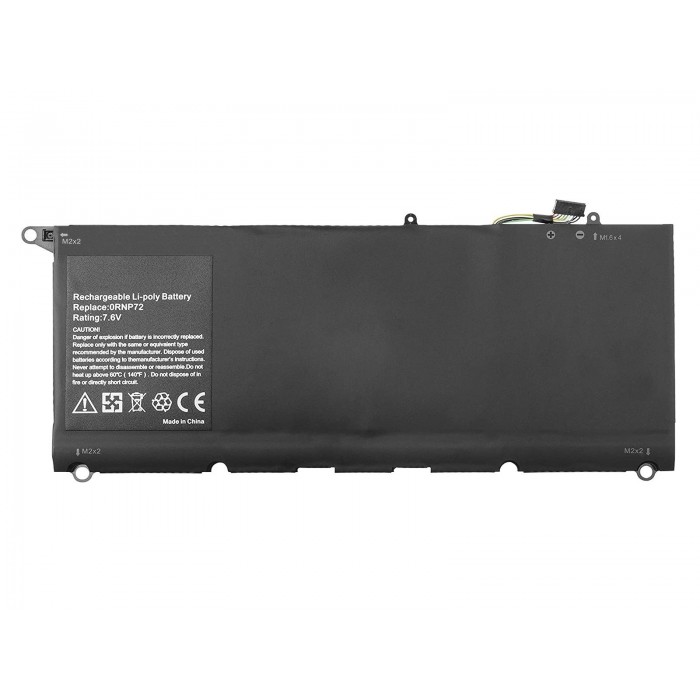 RETRO Dell XPS 9360, 0RNP72 Notebook Bataryası RETRO Dell XPS 9360, 0RNP72 Notebook Bataryası