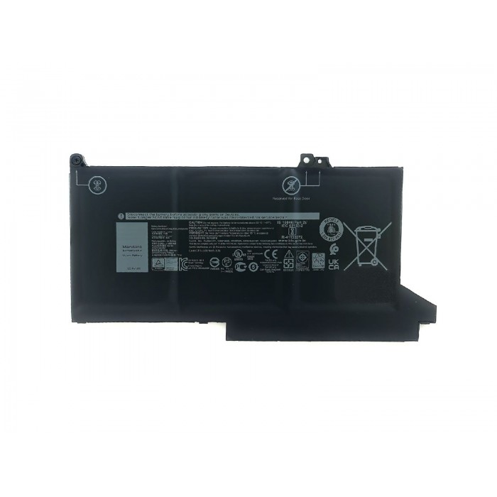 RETRO Dell Latitude 5300, 7300, 0G74G Notebook Bataryası - Ver.1 - 3 Cell RETRO Dell Latitude 5300, 7300, 0G74G Notebook Bataryası - Ver.1 - 3 Cell