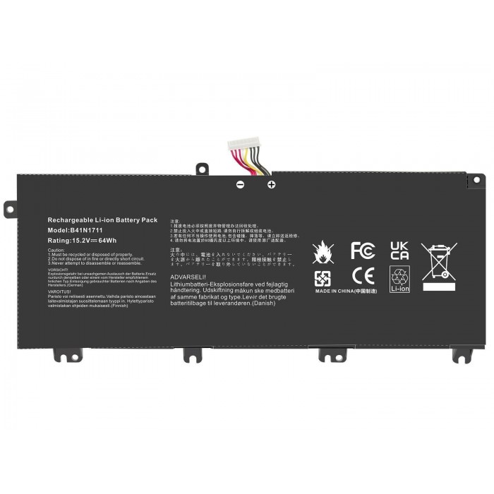 RETRO Asus FX503V, B41N1711 Notebook Bataryası RETRO Asus FX503V, B41N1711 Notebook Bataryası