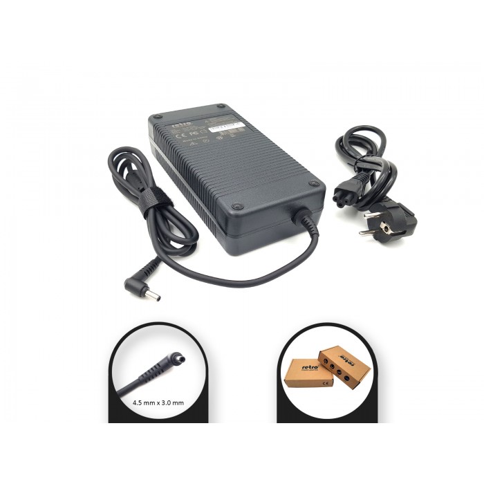 RETRO Hp Compaq 230W Pinli Uç 4.5mm Notebook Adaptör RPA-AC335 RETRO Hp Compaq 230W Pinli Uç 4.5mm Notebook Adaptör RPA-AC335