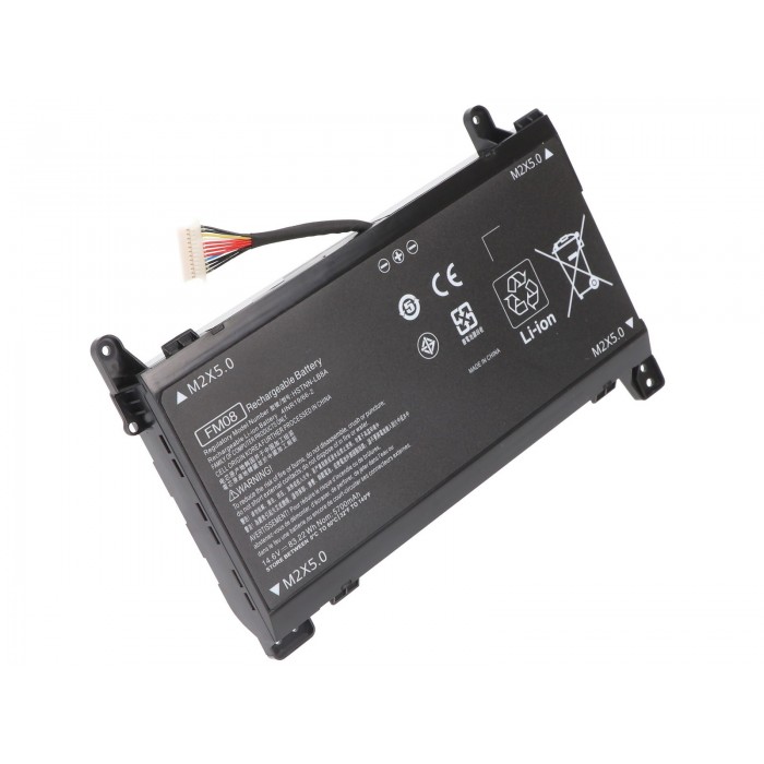 RETRO Hp Omen 17-an, 17-an000, 17-an100, FM08 Notebook Bataryası - Ver.2 (12 Pin) RETRO Hp Omen 17-an, 17-an000, 17-an100, FM08 Notebook Bataryası - Ver.2 (12 Pin)