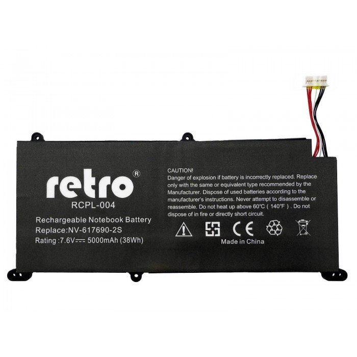 RETRO NV-617690-2S Notebook Bataryası RETRO NV-617690-2S Notebook Bataryası
