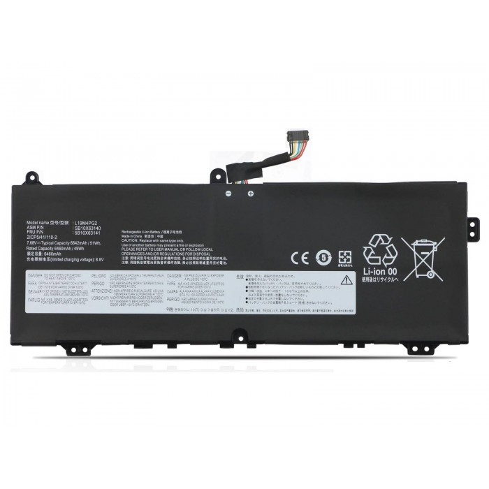 RETRO Lenovo IdeaPad Flex 5 CB-13IML05, L19M4PG2 Notebook Bataryası RETRO Lenovo IdeaPad Flex 5 CB-13IML05, L19M4PG2 Notebook Bataryası