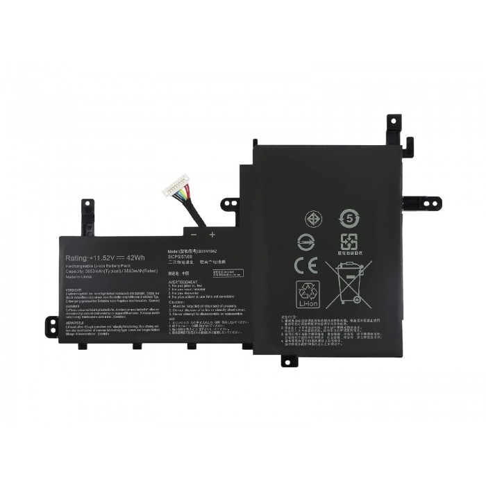 RETRO Asus X531F, B31N1842 Notebook Bataryası RETRO Asus X531F, B31N1842 Notebook Bataryası