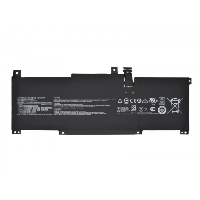 RETRO MSI BTY-M49 Notebook Bataryası - Ver.1 - Siyah Soket RETRO MSI BTY-M49 Notebook Bataryası - Ver.1 - Siyah Soket