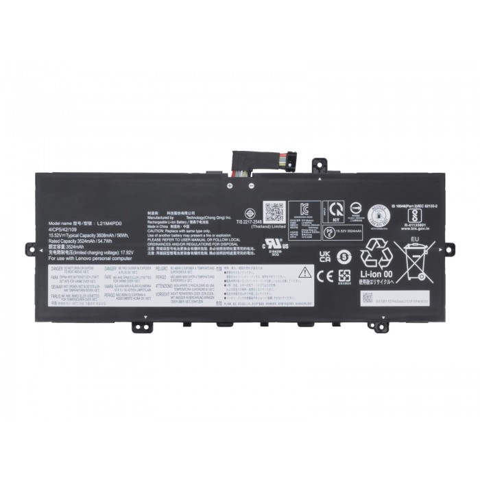 RETRO Lenovo ThinkBook 13x G2 IAP, L21M4PD0 Notebook Bataryası RETRO Lenovo ThinkBook 13x G2 IAP, L21M4PD0 Notebook Bataryası