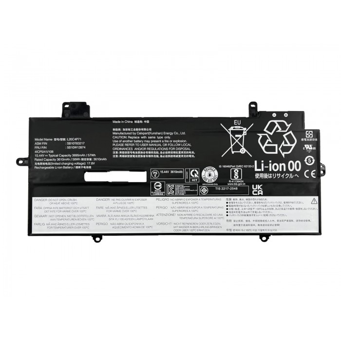 RETRO Lenovo ThinkPad X1 Carbon Gen9, L20C4P71 Notebook Bataryası RETRO Lenovo ThinkPad X1 Carbon Gen9, L20C4P71 Notebook Bataryası