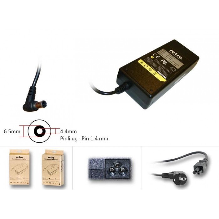 RETRO Sony 19.5V 3.9A 76W VGP-AC19V34 Notebook Adaptör RNA-SN05 RETRO Sony 19.5V 3.9A 76W VGP-AC19V34 Notebook Adaptör RNA-SN05