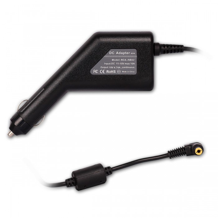 RETRO 19V 4.74A 90W Universal Notebook Araç Şarj Adaptörü RETRO 19V 4.74A 90W Universal Notebook Araç Şarj Adaptörü