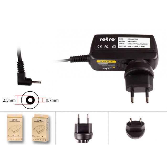 RETRO Samsung ATIV Smart Pc 40W Notebook Tablet Adaptörü RWA-SG02 RETRO Samsung ATIV Smart Pc 40W Notebook Tablet Adaptörü RWA-SG02