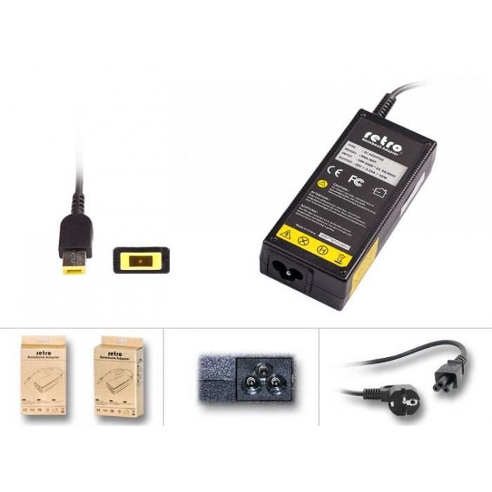 RETRO Lenovo 65W Dikdörtgen Pinli Uç (Usb Tip) Notebook Adaptör RNA-IB07 RETRO Lenovo 65W Dikdörtgen Pinli Uç (Usb Tip) Notebook Adaptör RNA-IB07